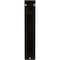 Ekena Millwork Damon Wrought Iron Bracket, (Triple center brace), Antiqued Brass 2"W x 7 1/2"D x 10"H BKTM02X07X10TDAABS - alternate 2